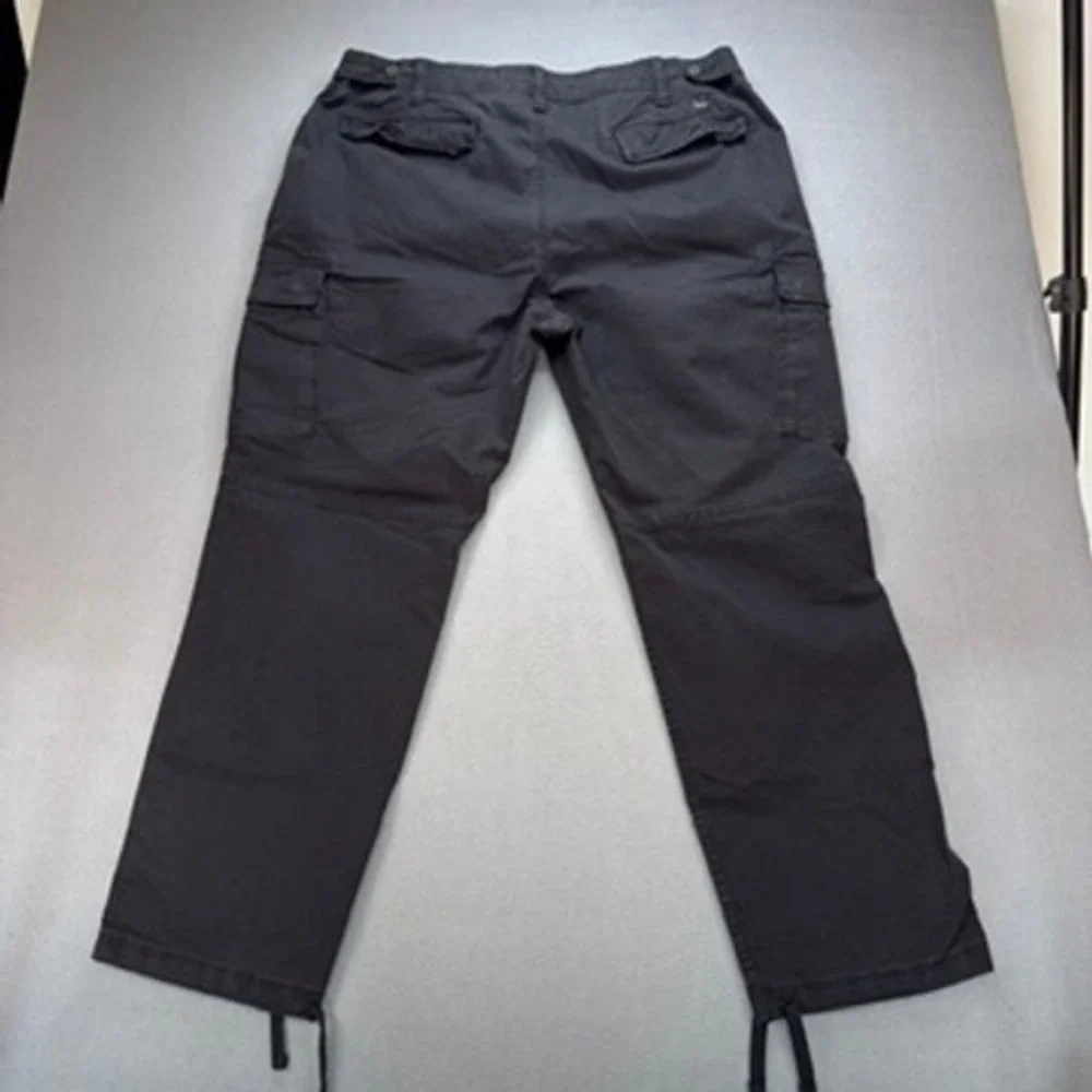 American Eagle Flex Cargo Pants Straight Fit 40x32 (FIT 39x30) Black Tactical
